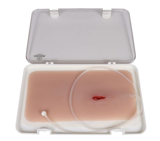 [27401-01] ERLERZIMMER Wound Moulage Stab Wound with Bleeding Function