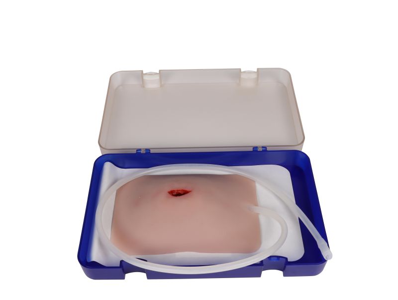 ERLERZIMMER Wound Moulage Stab Groin, Wound Packing