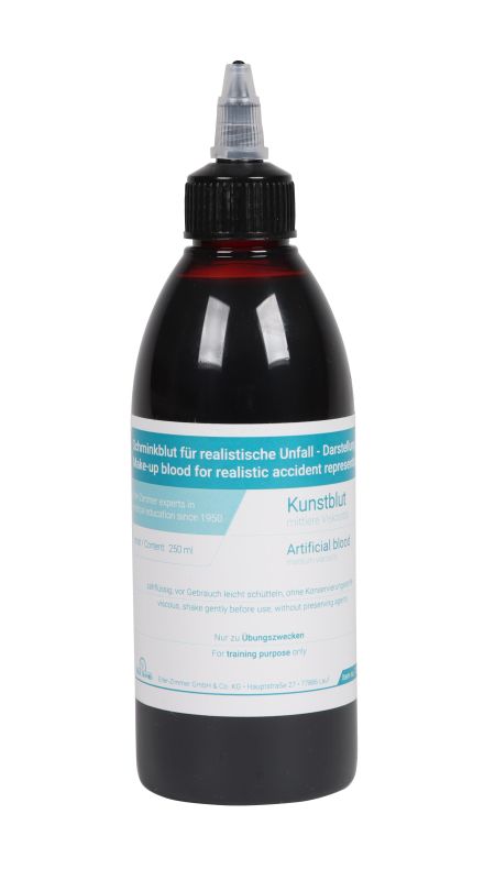 ERLERZIMMER Make-up Blood for Realistic Accident Simulations, 250 ml