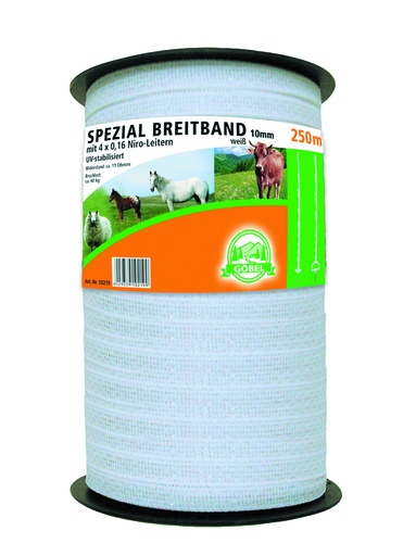 GÖBEL Special Broad tape 10mm Stainless steel
