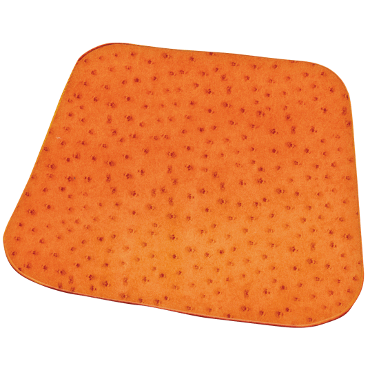 SUPRIMA Seat pad without strap 45 x 45 terracotta