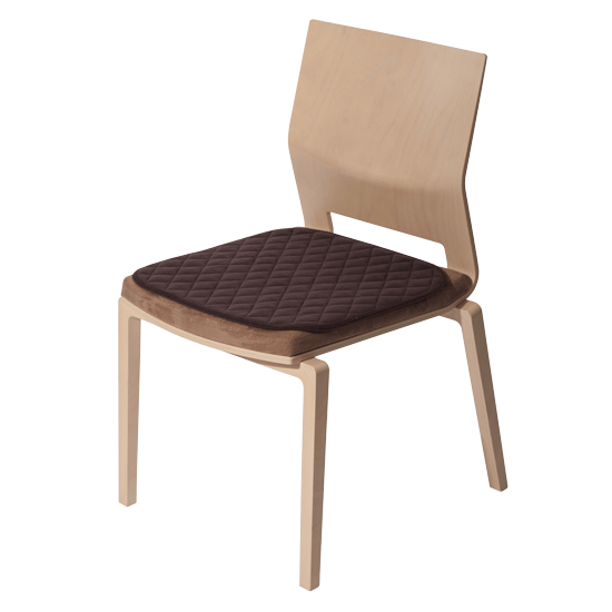 SUPRIMA Seat pad without strap 40 x 45 mocha
