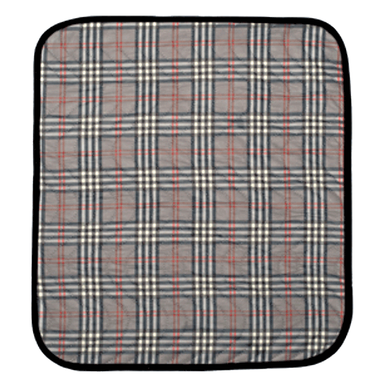 SUPRIMA Seat pad without strap 40 x 50 check grey