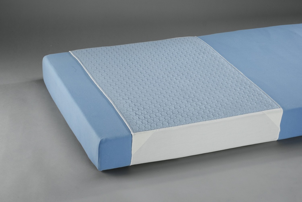 SUPRIMA Mehrfach-Bettauflage mit Seitenteilen 75 x 160 cm (Saugfläche 75 x 85 cm)