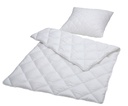SUPRIMA Bett Set - Steppdecke und Kissen