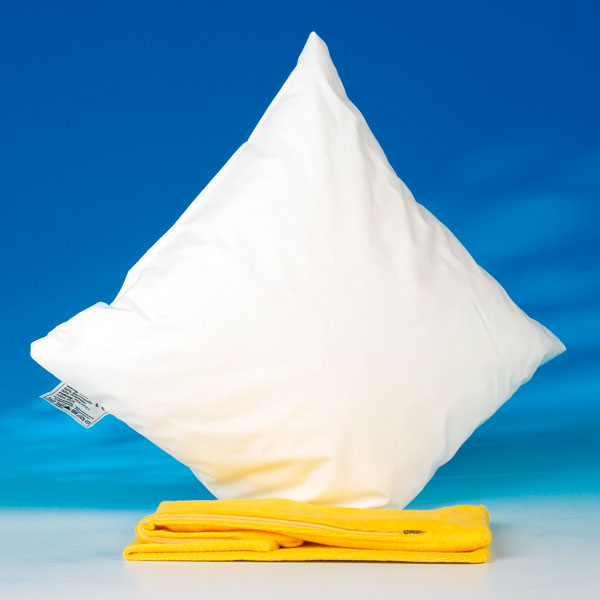 SERVO Kopfkissen Polyester 40 x 40 cm weiß ohne Bezug