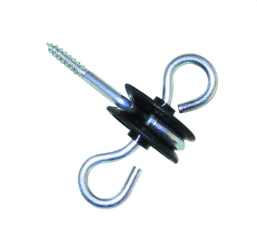 [23597-01] GÖBEL Torgriffisolator mit 2 Einhängeösen 10er Beutel