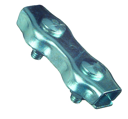 [23707-01] GÖBEL Seilverbinder verzinkt 8mm Duplex