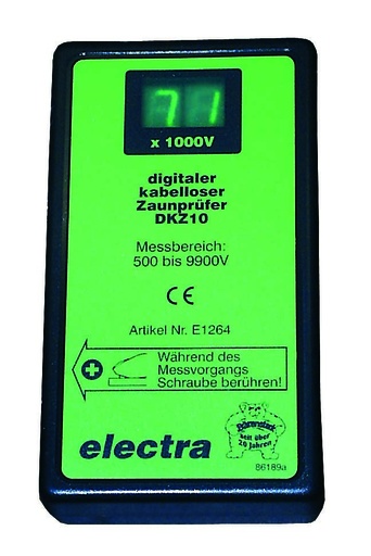 [23796-01] GÖBEL Zaunprüfer DKZ10 kabellos m.digitaler Anzeige