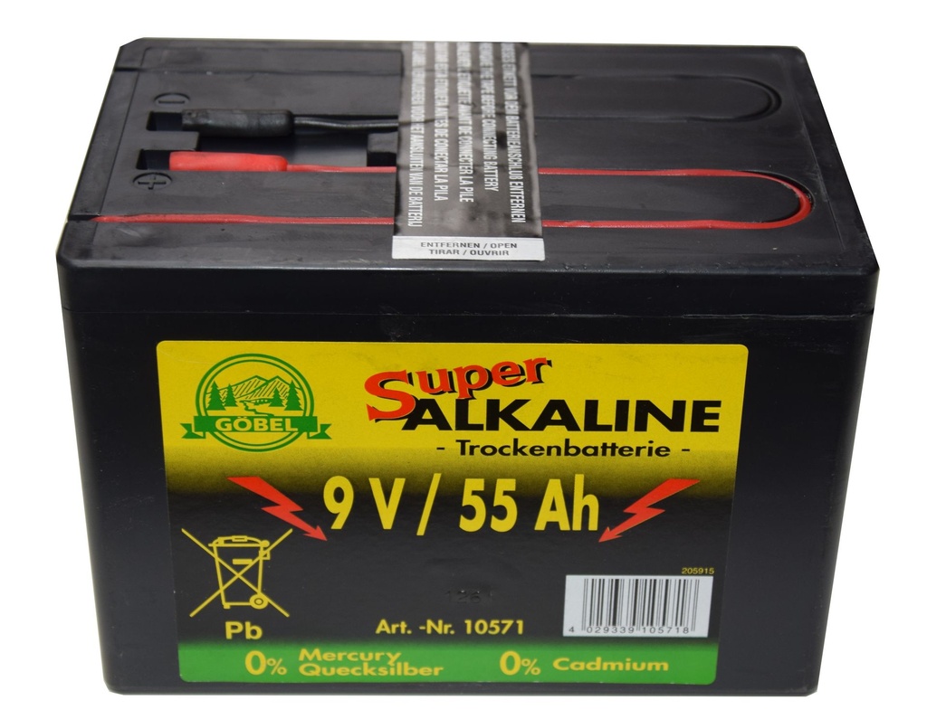 GÖBEL Battery 55 AH alkaline