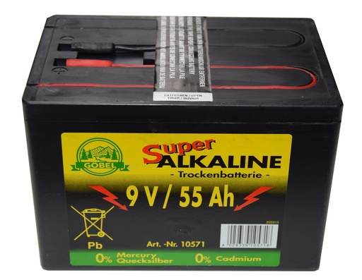 [23829-01] GÖBEL Battery 55 AH alkaline
