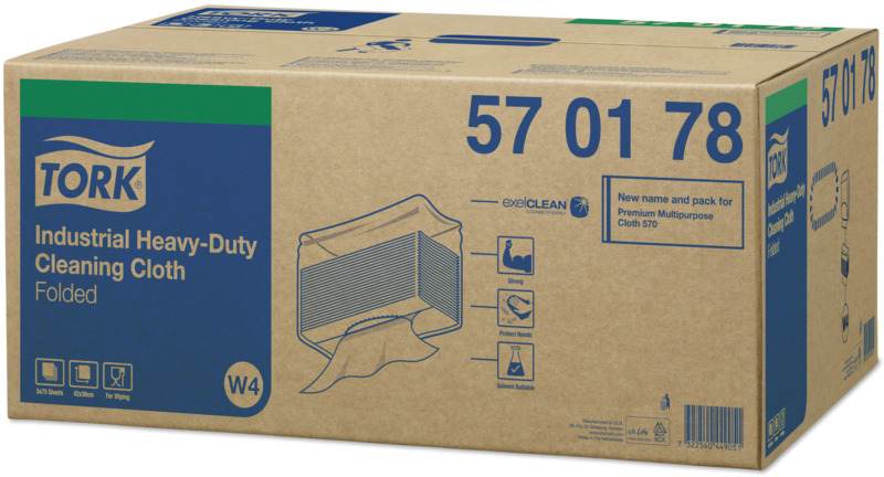 TORK Tork Premium Reinigungstücher 570 EInzeltücher
