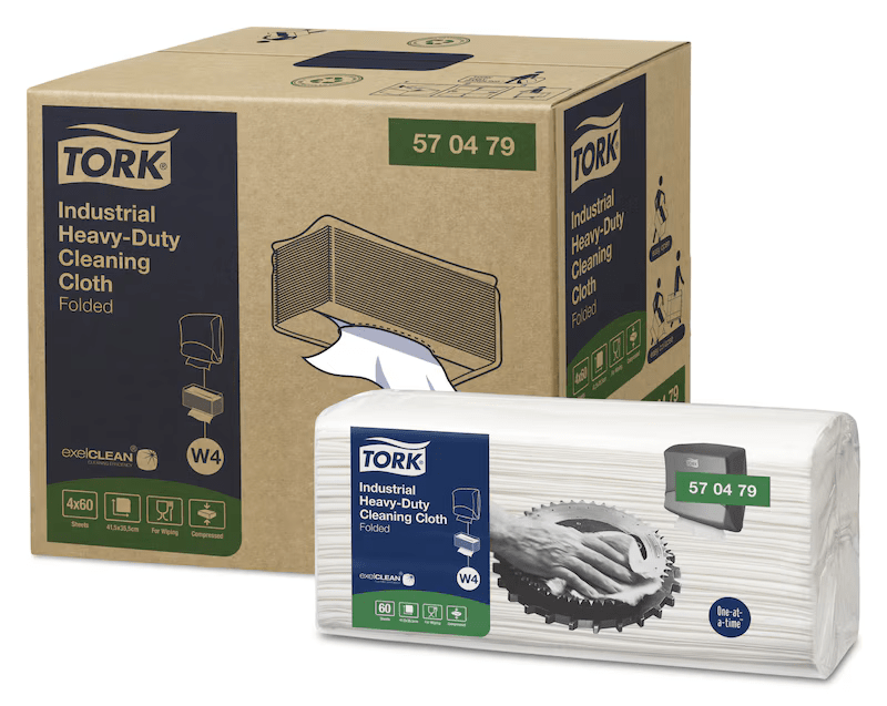 TORK Extra Starke Industrie Reinigungstücher weiß