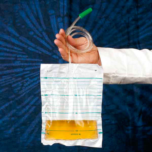 [12248-01] DCT Urinbeutel 1,5 l für die Bettbefestigung ohne Rücklaufventil