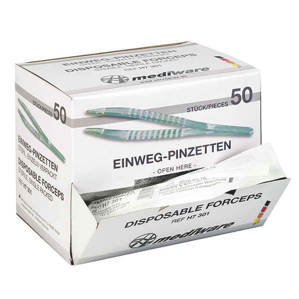 MEDIWARE Disposable tweezers sterile