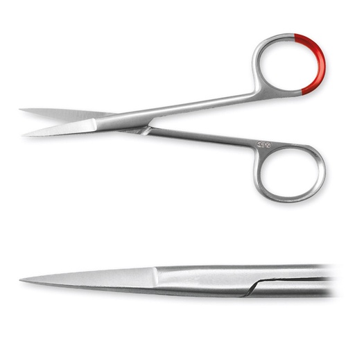[12595-01] SERVO Iris scissors straight sharp/sharp 11.5 cm