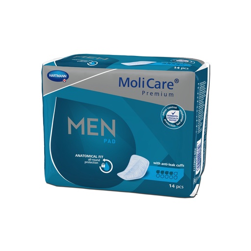 [12916-01] HARTMANN Molicare Premium Men Pad 4 Tropfen