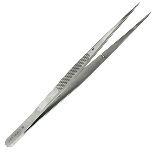 [13362-01] SERVO Splinter tweezers straight stainless 11.5 cm
