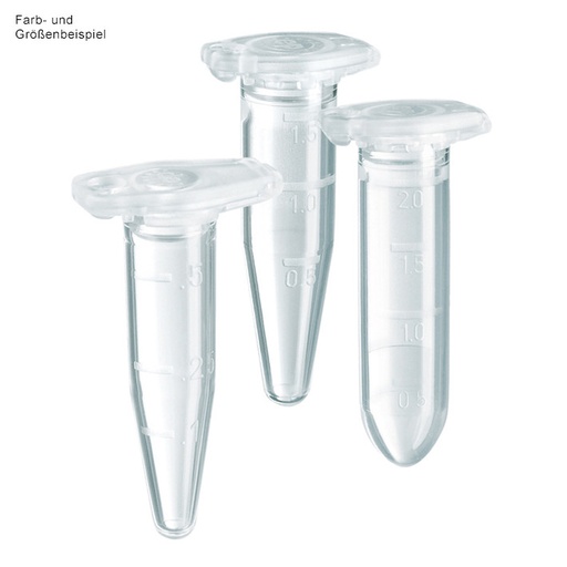[13475-01] EPPENDORF Safe-Lock Tubes PCR clean konisch mit Deckel