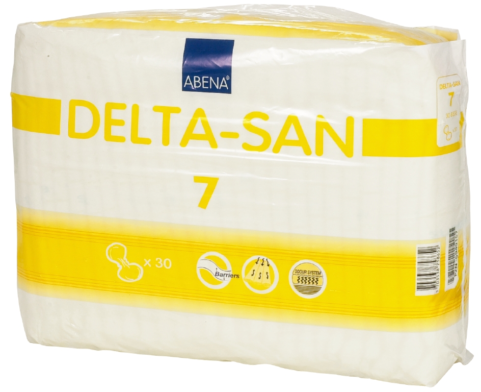 ABENA Delta-San No. 7 Shaped pad