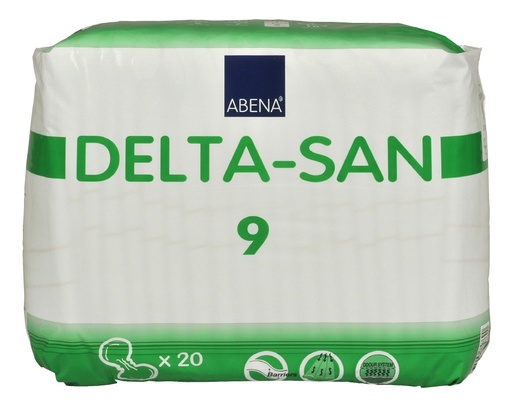 [14161-02] ABENA Delta-San No. 9 Shaped pad