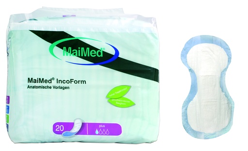 [14575-01] MAIMED IncoForm plus-blau Anatomische Vorlagen unsteril, 32x61cm 1600ml