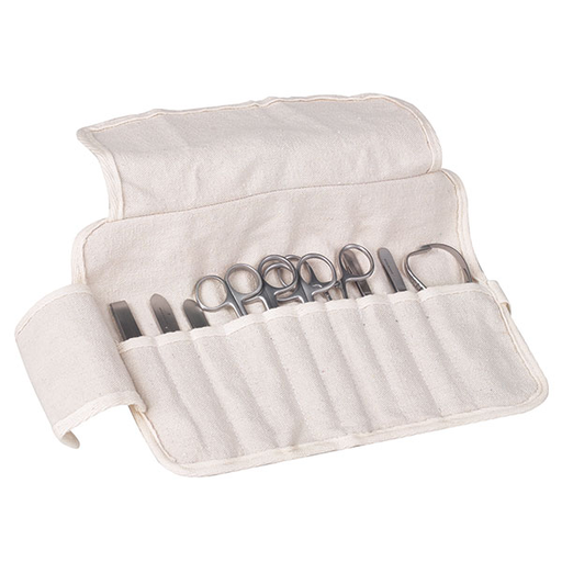 [15150-01] SERVO Instrument set OR Complete Set packed in linen case, matted