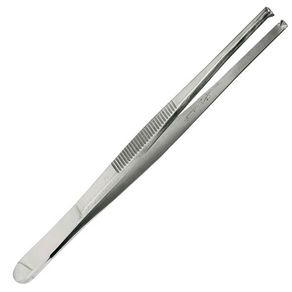 SERVOPRAX Surgical forceps Straight - 1 : 2 teeth, 14 cm