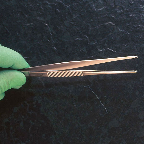 SERVOPRAX Chirurgische Pinzetten OP-Qualität Standard mit 2x3 Zähnen, 14,5 cm