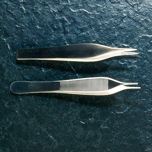 [16675-01] SERVO Adson forceps surgical, 1x2 teeth, 125 mm