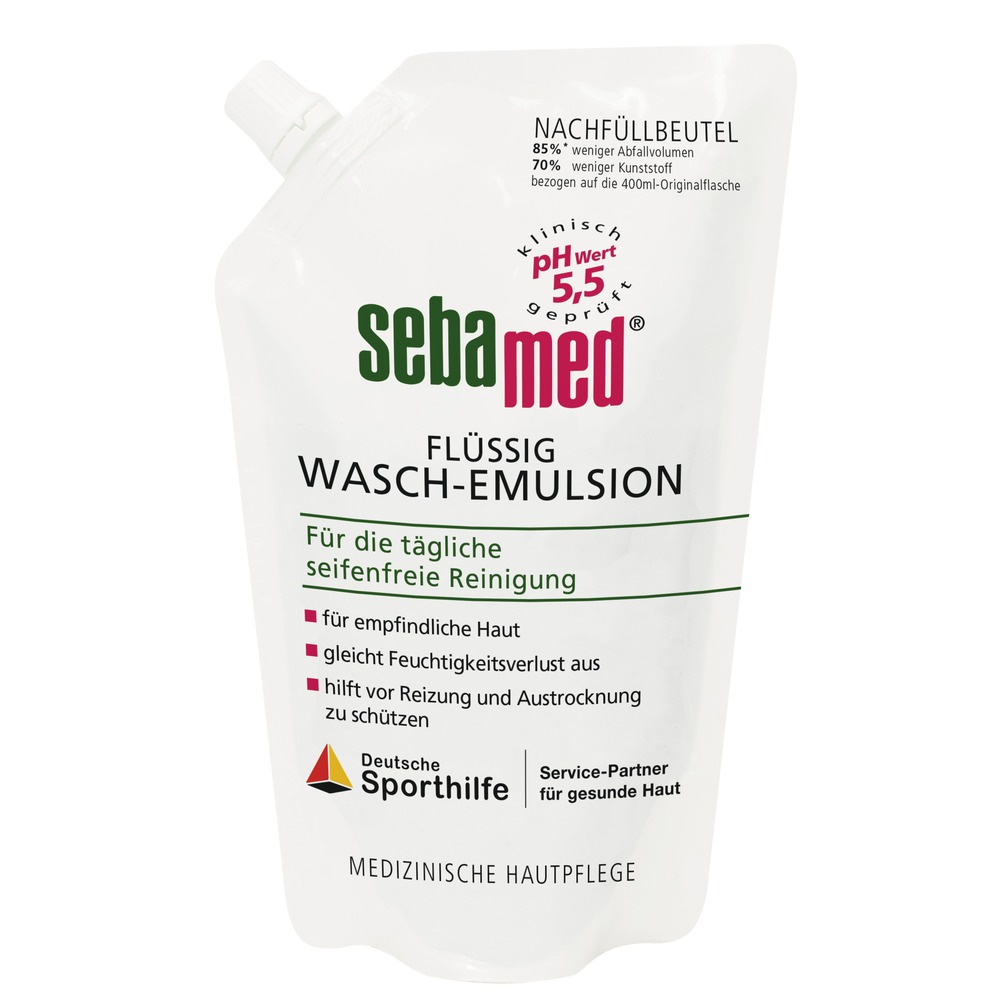 SEBAMED Nachfüllbeutel Flüssig Wasch-Emulsion 400ml