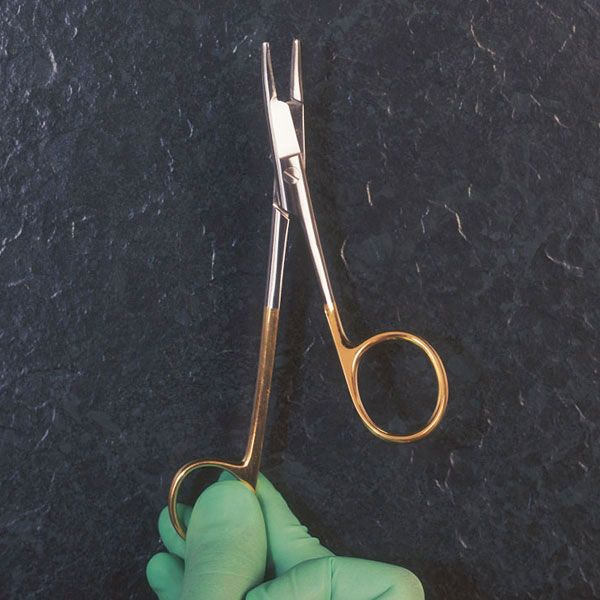 SERVOPRAX Needle holder acc. to Gillies, 16.5 cm