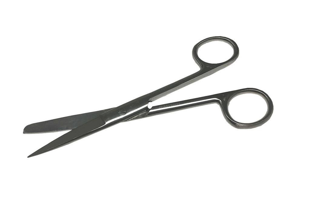 MEDIPARTS Surgical scissors 14.5 cm; sharp - blunt