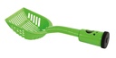 KERBL Poop scoop with bag dispenser, light green