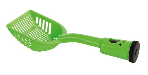 [22774-01] KERBL Poop scoop with bag dispenser, light green