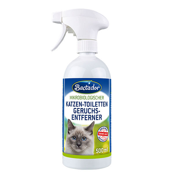 BACTADOR Katzentoiletten-Geruchsentferner 500 ml