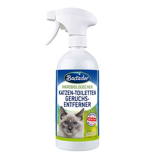 [23110-01] BACTADOR Katzentoiletten-Geruchsentferner 500 ml
