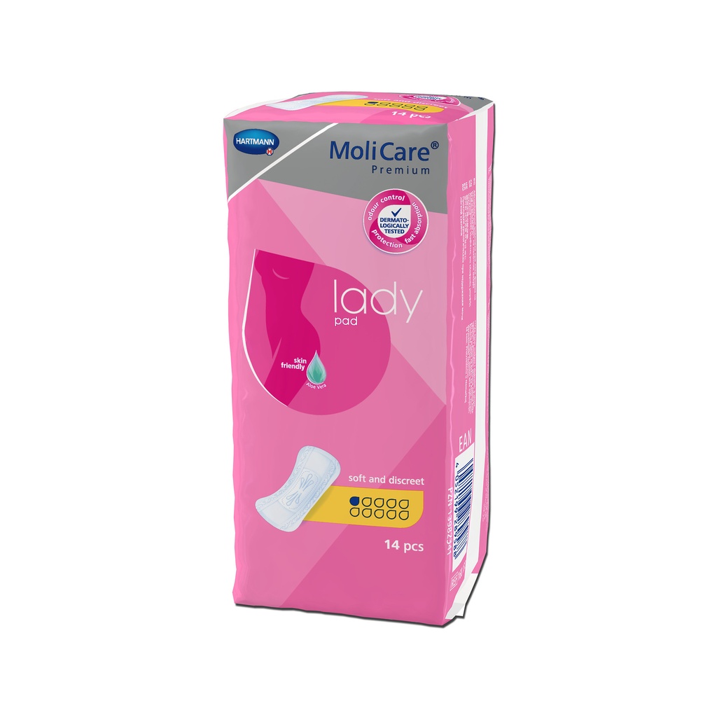 HARTMANN MoliCare Premium lady pad 1 Tropfen Karton
