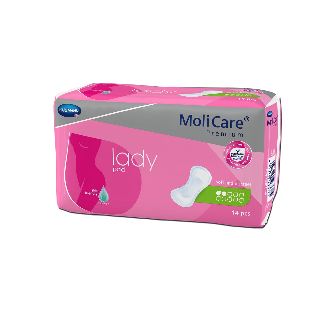 HARTMANN MoliCare Premium lady pad 2 Tropfen Karton