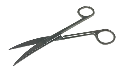 [23338-01] MEDIPARTS Surgical scissors Curved, sharp - sharp, 16 cm