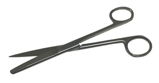 [23339-01] MEDIPARTS Surgical scissors Straight, sharp - blunt, 16 cm