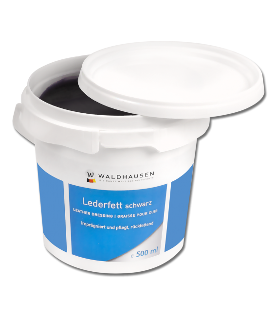 WALDHAUSEN Lederfett schwarz 500 ml
