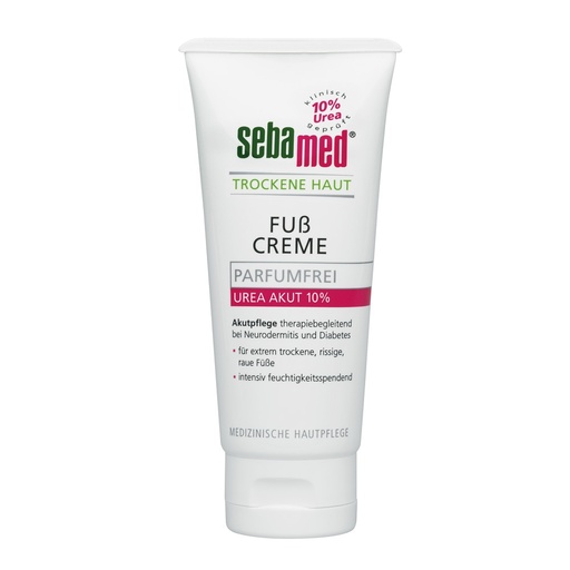 [24267-01] SEBAMED Urea foot cream 10% perfume-free 6x 100 ml box