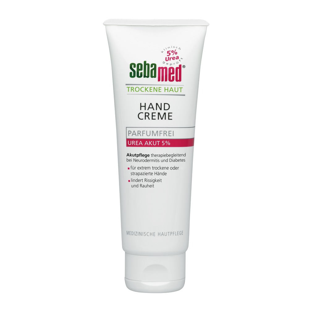 SEBAMED Urea hand cream 5% perfume-free 6x 75 ml box