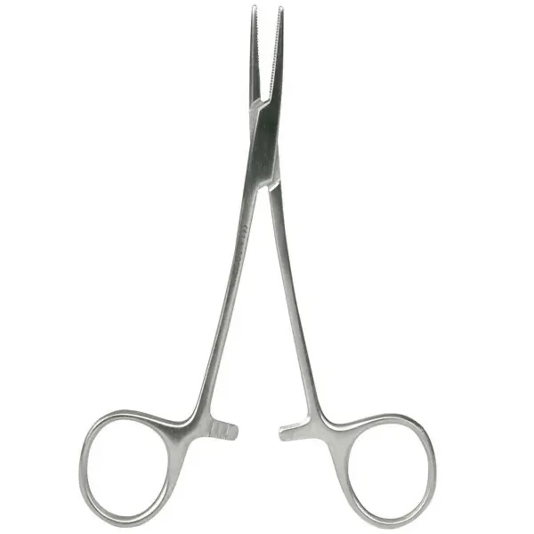 SERVOPRAX Mosquito clamp Anatomical, 12 cm curved