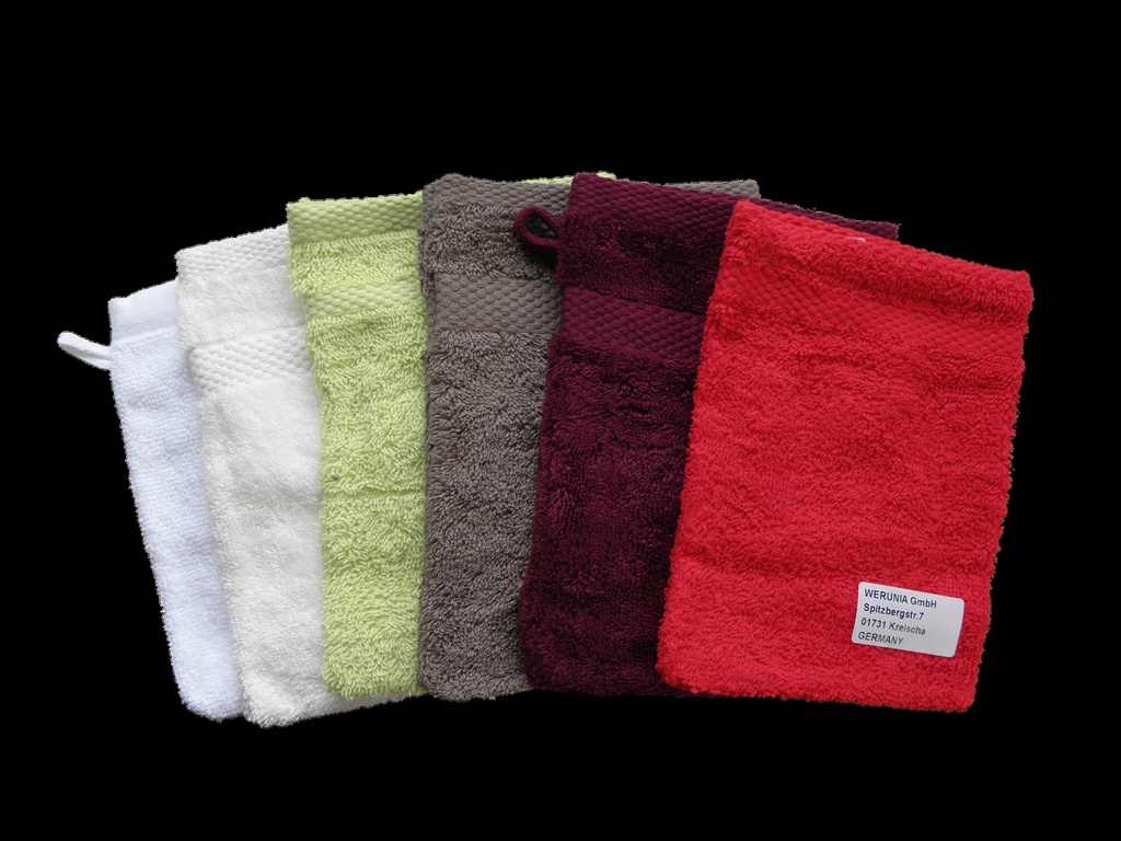 WERUNIA Washing glove 16 x 21 cm