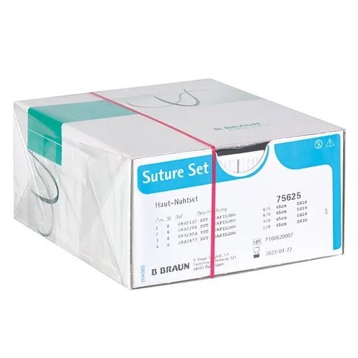 [25430-01] B.BRAUN Dafilon Skin suture set