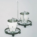 SCHMITZ Waste frame on castors, without push handle