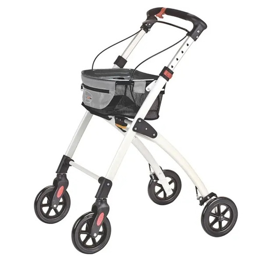 [27183-01] SERVOCARE Indoor and outdoor rollator with bar brake