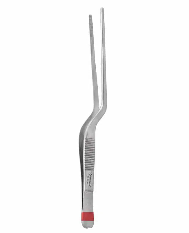FUHRMANN Jansen forceps anatomical bayonet-shaped curved
